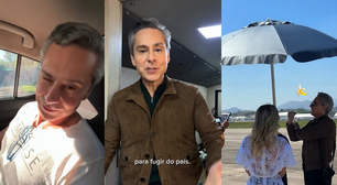 Alexandre Nero mostra bastidores de clássica cena da 'banana' de Marco Aurélio em 'Vale Tudo'; veja