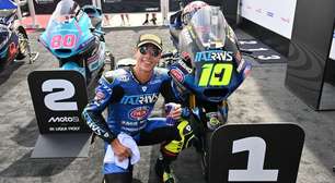 Moto2: Brasileiro Diogo Moreira quebra recorde da pista e é pole na Austrália