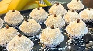 Beijinho de banana fácil - sem leite condensado e açúcar