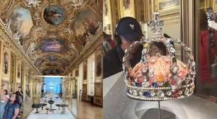 Galeria alvo de roubo no Museu do Louvre exibia joias da Coroa Francesa de valor inestimável