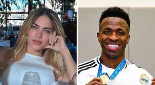 Após confusão com Vini Jr. e Virginia, modelo voltará a Madri para jogo da Champions
