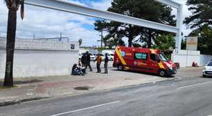 Viga de 2 toneladas despenca e esmaga as duas pernas de trabalhador em empresa de Pinhais