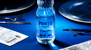 Águas Prata lança garrafa para celebrar os 150 anos da empresa