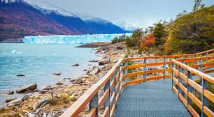 Com glaciares e trilhas, El Calafate atrai turistas durante a primavera da Patagônia