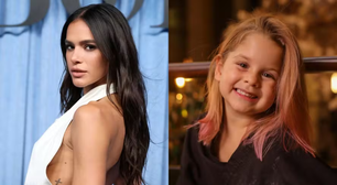 Bruna Marquezine fica encantada por Maria Flor, filha de Virginia e Zé Felipe