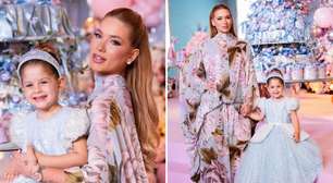 TUDO ISSO? Virginia elege vestido cifrado para a festa da filha; saiba valor