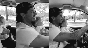 'Velocidade permitida': assessoria de Zé Felipe explica vídeo polêmico em que cantor dirige com o filho de 1 ano no colo