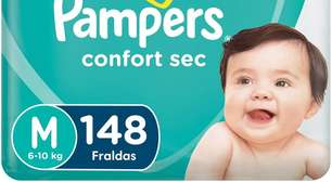 Fralda Pampers Confort Sec M com 11% OFF Review Completo