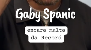 Gaby Spanic encara multa da Record