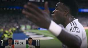 Vini Jr é substituído contra o Barça e se irrita com Xabi Alonso: 'Eu? Vai tomar no'