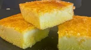 Bolo de fubá cremoso: sabor de roça, fácil de fazer