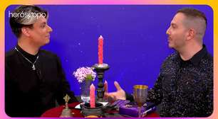 André Mantovanni recebe o bruxo Cedrec Nightingale no Consultório Cósmico do Terra Horóscopo