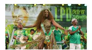 Iza é coroada rainha de bateria da Imperatriz Leopoldinense e web alfineta Virgínia Fonseca: 'Isso sim é samba no pé!'. Veja fotos!