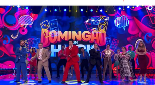 Luciano Huck revive hit dos anos 80 em palco com Rodrigo Faro e web reage: 'Como dançarino é ótimo apresentador'