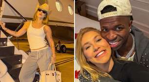 Amor cifrado! Virginia gastou horas de voo e uma fortuna antes de assumir namoro com Vini Jr.