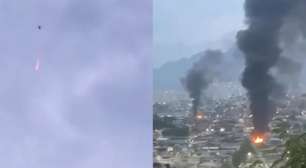 Alvos de operação no RJ usam drones para atacar policiais