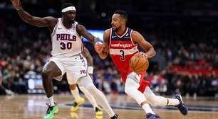 Philadelphia 76ers vence Washington Wizards na prorrogação