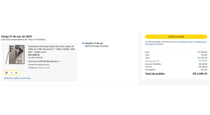 COMPRE AGORA: Galaxy S24 Ultra está com 55% de desconto