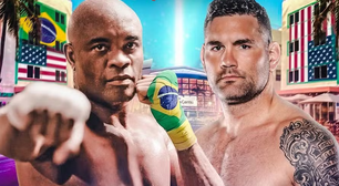 Anderson Silva e Weidman brincam sobre 'beijo' em encarada: 'Lutadores não são homofóbicos'