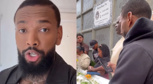 Nego do Borel lamenta morte da avó e publica vídeo ao lado do caixão