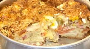 Torta cremosa no liquidificador: sem trigo, a mais rápida