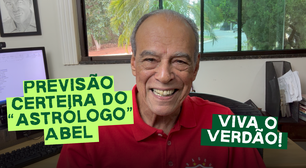 Previsão certeira do "astrólogo" Abel. Viva o Verdão!