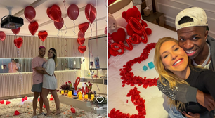 Web compara pedido de namoro de Vini Jr. e Zé Felipe: 'Foi igual'