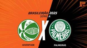 Juventude x Palmeiras: onde assistir, escalações e arbitragem