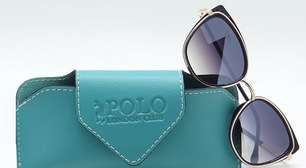 Óculos de Sol Polo London Club Gateado Médio com lentes degradê UV400 - 24% OFF