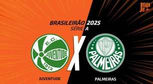 Juventude x Palmeiras, AO VIVO, com a Voz do Esporte, às 17h