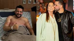 Padrasto de Virginia Fonseca faz lipo "às escondidas" e surpreende Margareth Serrão