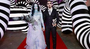 Lancellotti de 'Noiva Cadáver' e + famosas em festa de Halloween