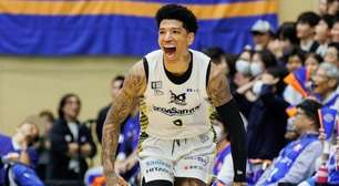 Didi Louzada inicia novo desafio no Sun Rockers Shibuya no Japão com impressionantes números e jogo de gala