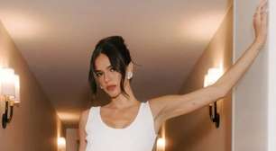 Bruna Marquezine aposta na trend de verão: vestido regata branco