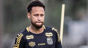 Santos adota cautela com Neymar, que faz trabalho regenerativo no CT