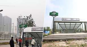 Em 2008, a China instalou estações de metrô no meio do nada; em 2025, descobrimos o porquê
