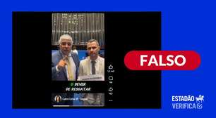 É falso que senadores Girão e Cleitinho tenham divulgado indenização por vazamento de dados no SUS