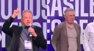 Na frente de Ancelotti, Oswaldo de Oliveira pede volta de brasileiro ao comando da Seleção