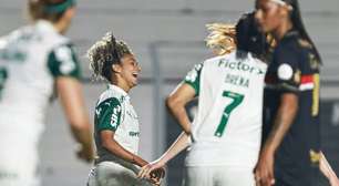 Palmeiras goleia São Paulo e garante vaga na final da Copa do Brasil Feminina