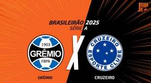 Grêmio x Cruzeiro, AO VIVO, com a Voz do Esporte, às 18h30