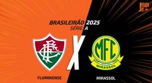 Fluminense x Mirassol: onde assistir, escalações e arbitragem