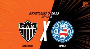 Atlético-MG x Bahia, AO VIVO, com a Voz do Esporte, às 18h30