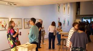 Exposição 'Linha D'Água' tem conversa com artistas no sábado