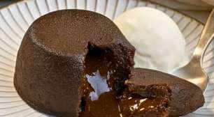 Petit gateau "magro": feito com abacate, sem leite e trigo