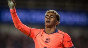 Yamal rechaça possível pubalgia crônica e infelicidade no Barcelona: "É tudo mentira"