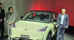 Geely EX2 estreia no Brasil por R$ 119.990 em associação com a Renault
