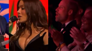 Virou fã? A reação inesperada do príncipe William ao ver Anitta e Gilberto Gil cantando 'Garota de Ipanema' no Rio de Janeiro