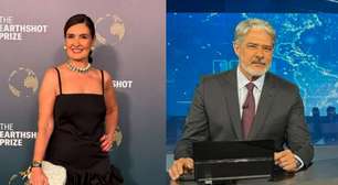 Fátima Bernardes revela reação à saída de William Bonner do "JN": "Fiquei preocupada"
