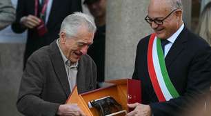 Robert De Niro recebe na Itália mais alta honraria civil de Roma
