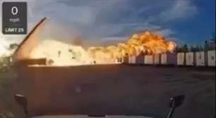 Motorista presencia queda de avião da UPS nos EUA e vídeo mostra reação; 12 morreram em acidente